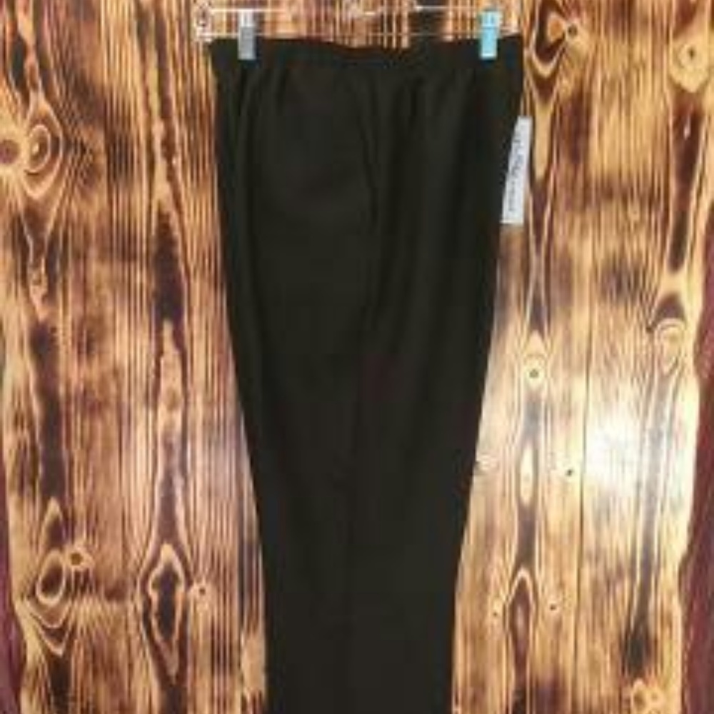 Alfred Dunner black dress pant